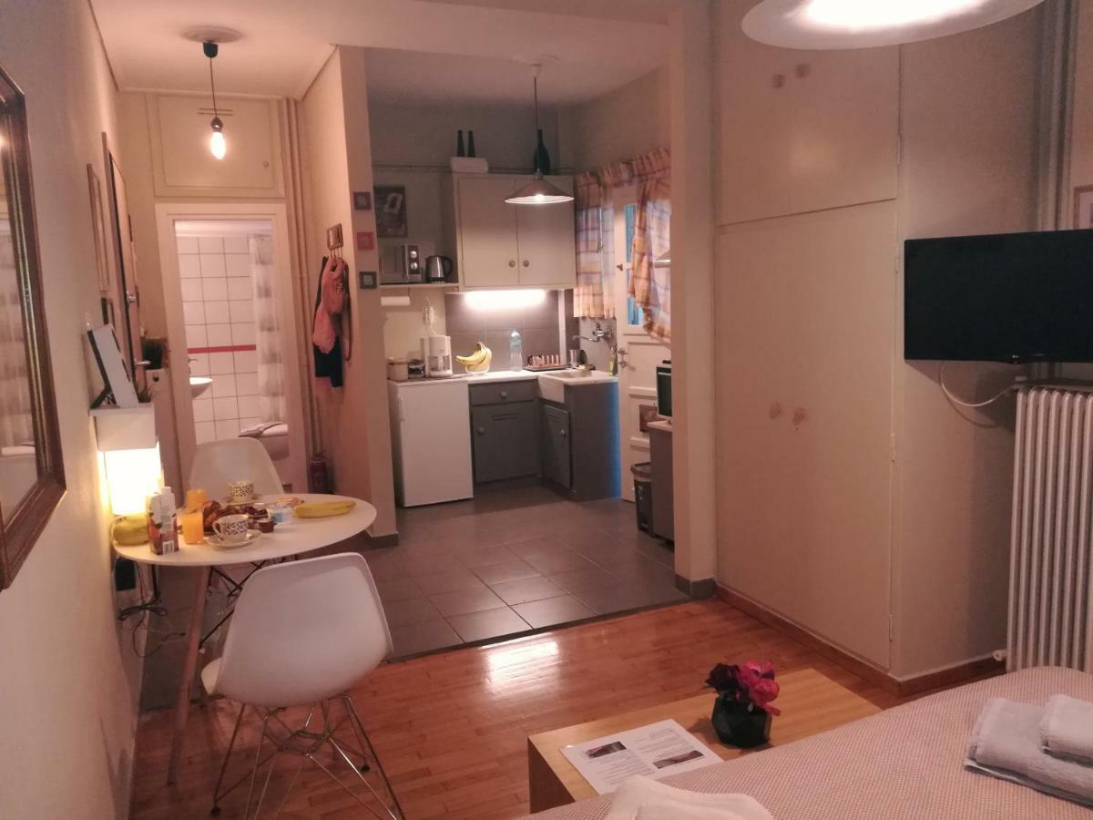 Koukaki Ideal Studio For 2 Athens Luaran gambar